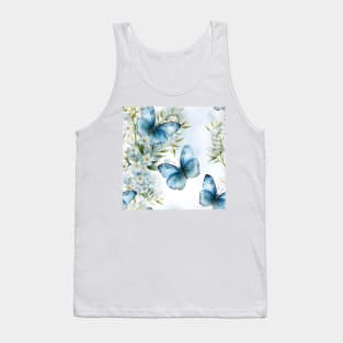 Butterflies Watercolor 9 - Adonis Tank Top